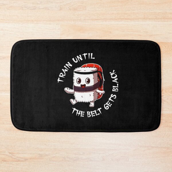 Item preview, Kawaii Karate Sushi Nigiri Train Until The Belt Turns Black designed and sold by theshirtinator.