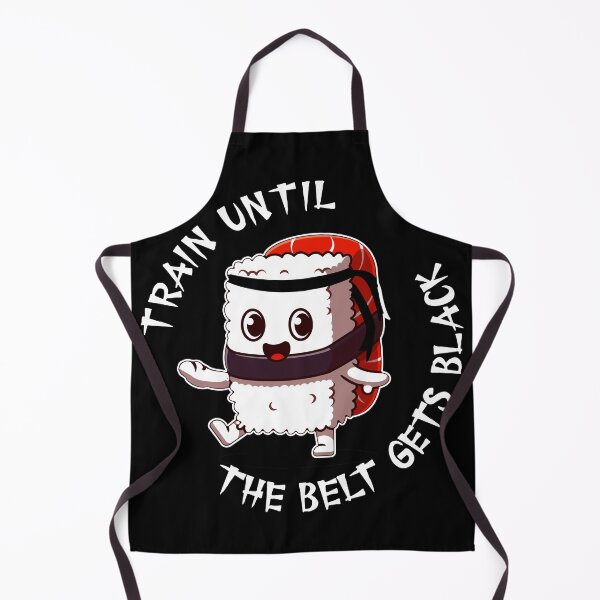 Item preview, Kawaii Karate Sushi Nigiri Train Until The Belt Turns Black designed and sold by theshirtinator.