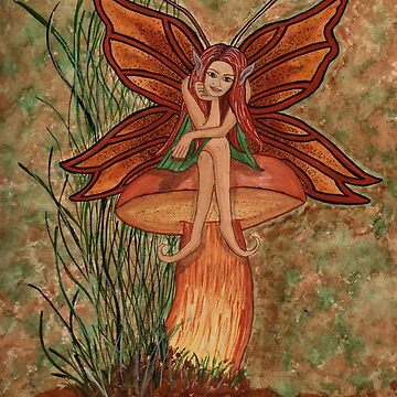 Artwork thumbnail, Cep Shroom Fae by Carol Ochs