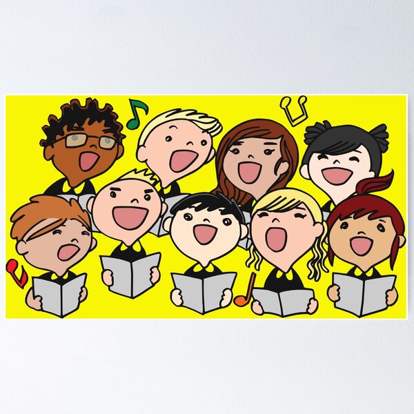 Item preview, Student singing a group song designed and sold by iTrending.