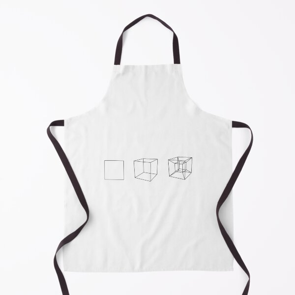 Item preview, Square, Cube, Hypercube (Dark Grey) designed and sold by GalacticEmpire.