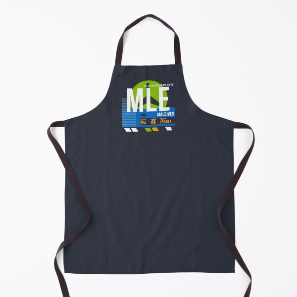 Item preview, Maldives (MLE) Airport Code Baggage Tag designed and sold by SLAG-Creative.