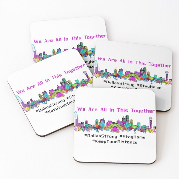 Item preview, Dallas Painted Skyline We Are All In This Together designed and sold by Warren Paul Harris.