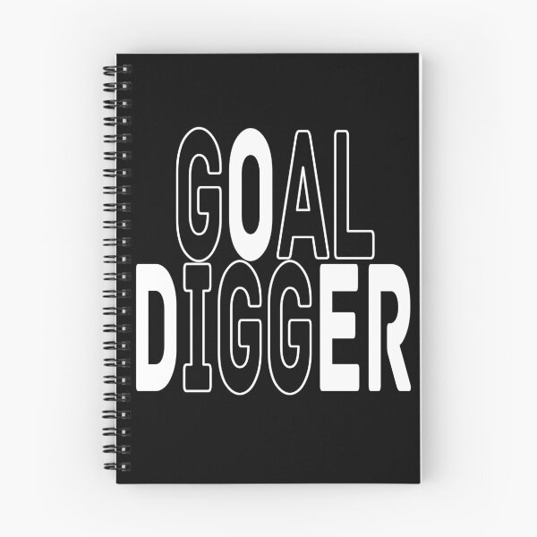 Item preview, Goal Digger/Doer (dark background) designed and sold by krinima.