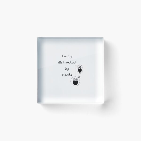 Item preview, Easily distracted by plants, Hanging, Florists designed and sold by cyhdesign.