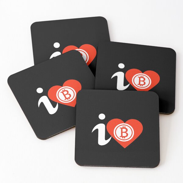 Item preview, I love bitcoin designed and sold by Jamielee Designs .