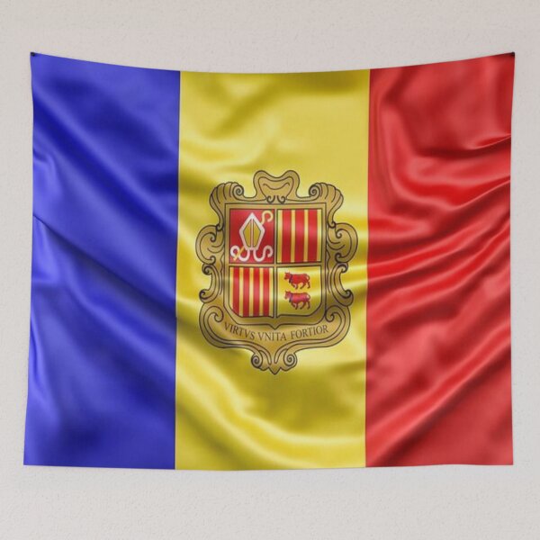Item preview, Andorra Flag designed and sold by MrCsStores.