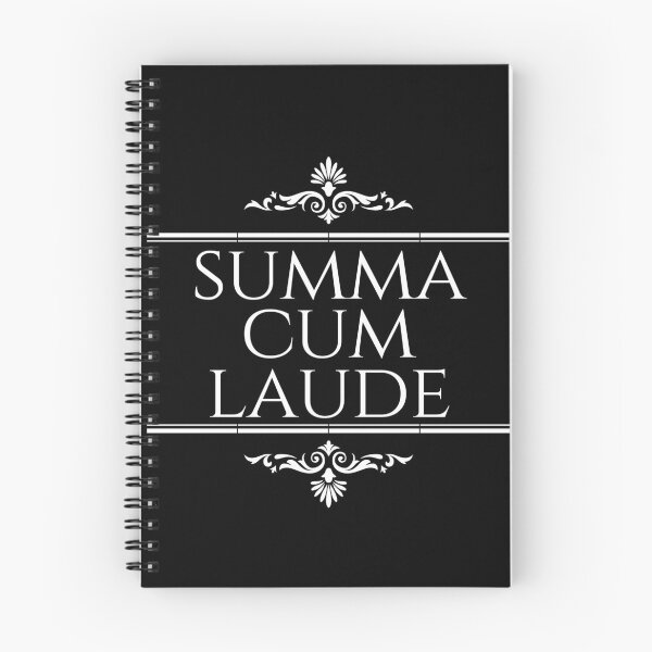 Item preview, Summa Cum Laude With The Greatest Praise Stacked White designed and sold by ElementJourney.