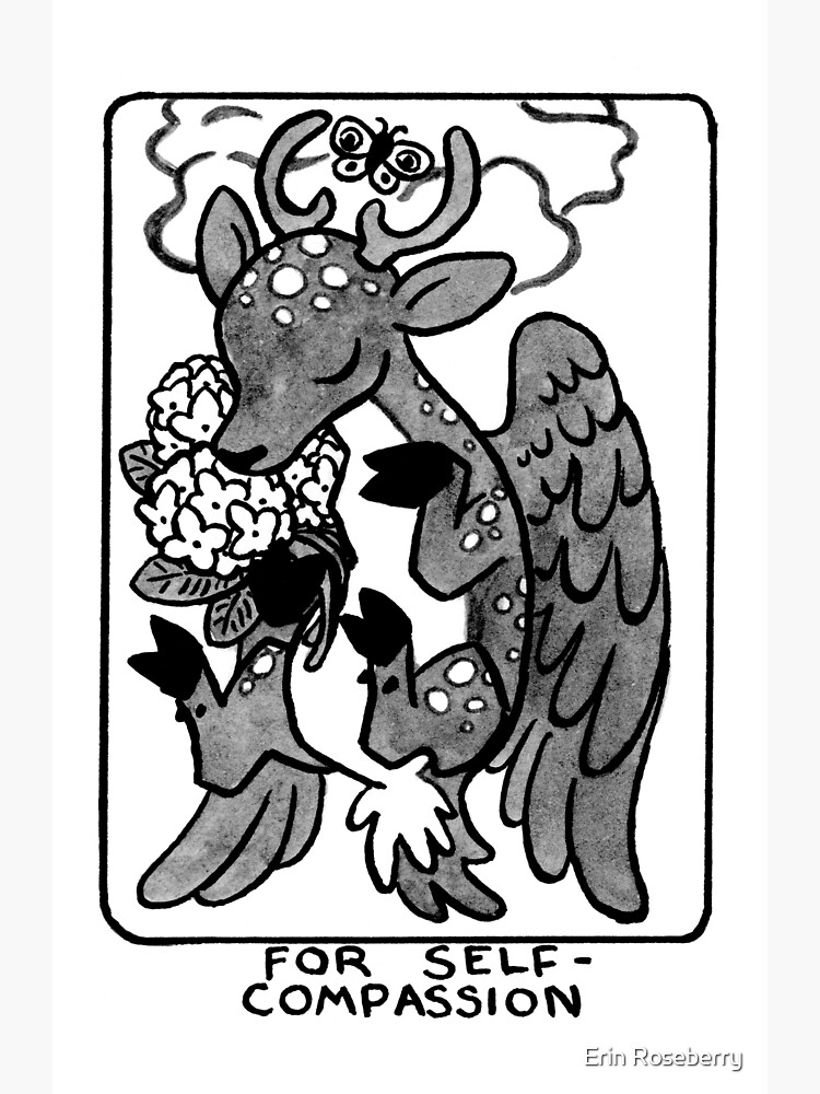Sigil For Self-Compassion by roseberrycomics
