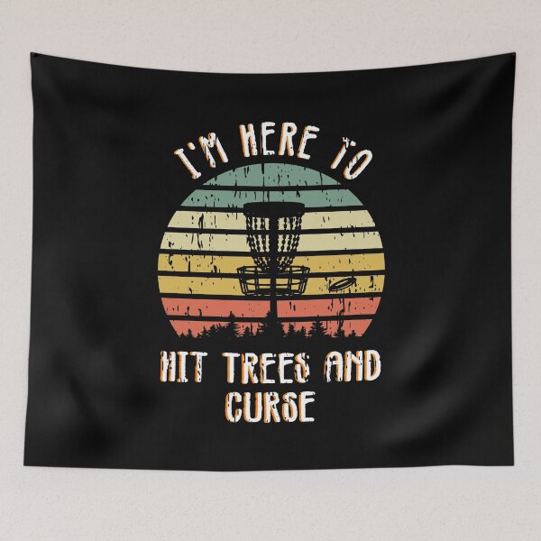 Item preview, Funny Disc Golf Frisbee Player Vintage Ultimate Sport designed and sold by ArtyFiction.