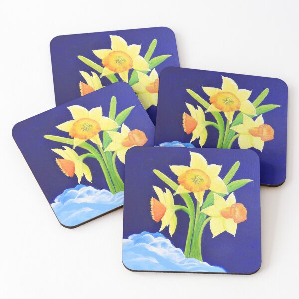 Item preview, DAFFODIL DELIGHT OIL PAINTING designed and sold by lovinglight.