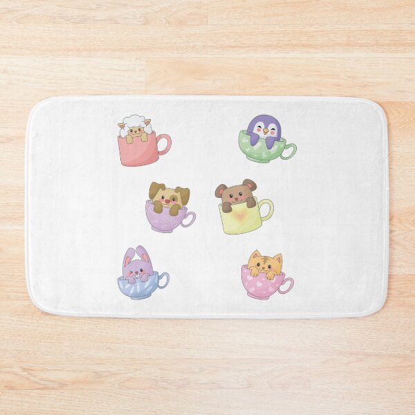 Artikelvorschau, Animal Cups Illustrations Pack entworfen und verkauft von ReadyArt.
