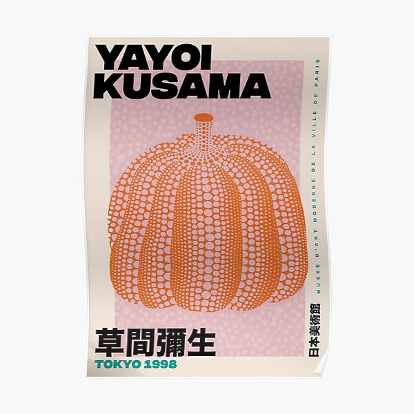 Yayoi Kusama 1998 Poster