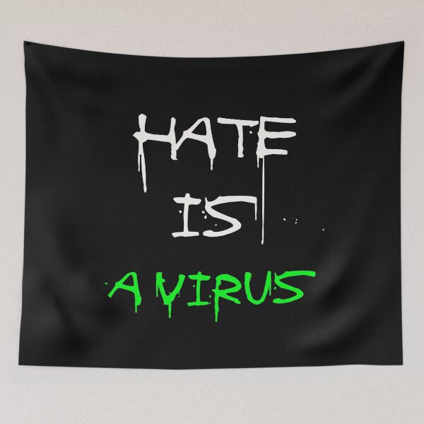 Item preview, Stop Asian Hate Hate is a Virus  designed and sold by BF-Designs.