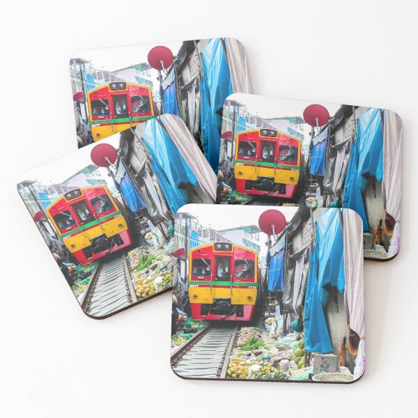 Item preview, Maeklong Tain Market designed and sold by PrintsByElectra.