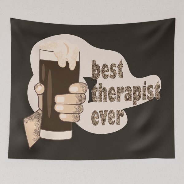 Item preview, Guinness beer is the best therapist ever  designed and sold by Iryna Pakhomova.