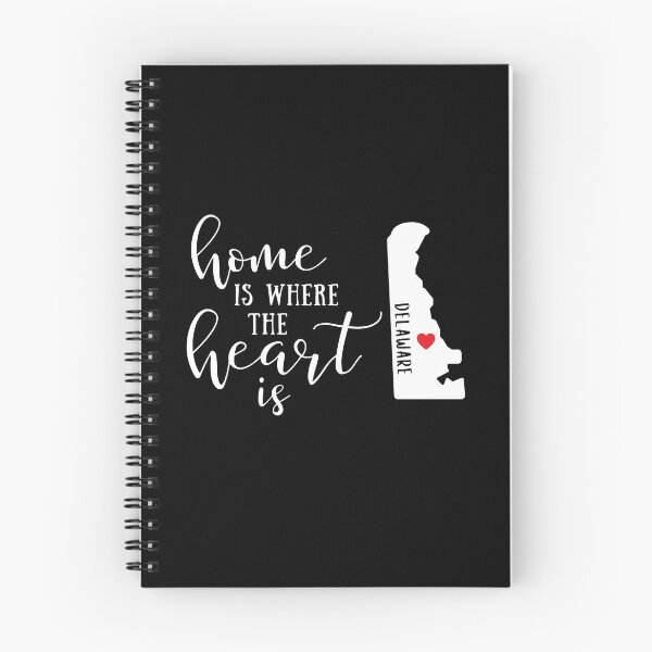 Item preview, Delaware, Home Is Where the Heart Is, Home State designed and sold by ladylaughprints.