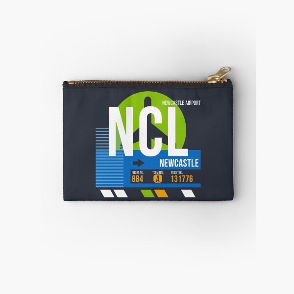 Item preview, Newcastle, England (NCL) Airport Code Baggage Tag designed and sold by SLAG-Creative.