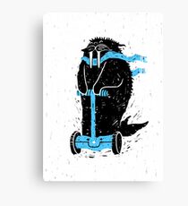 Easy Ridin' Walrus Canvas Print