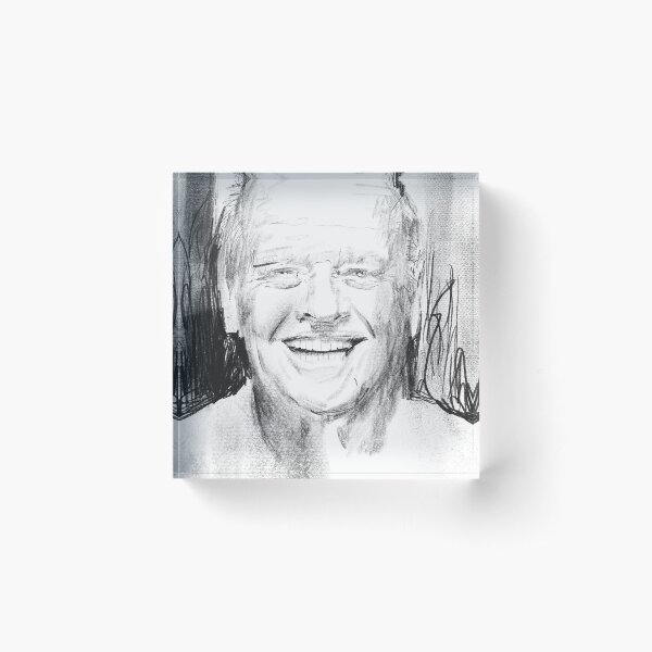 Sketchy Jack Acrylic Block