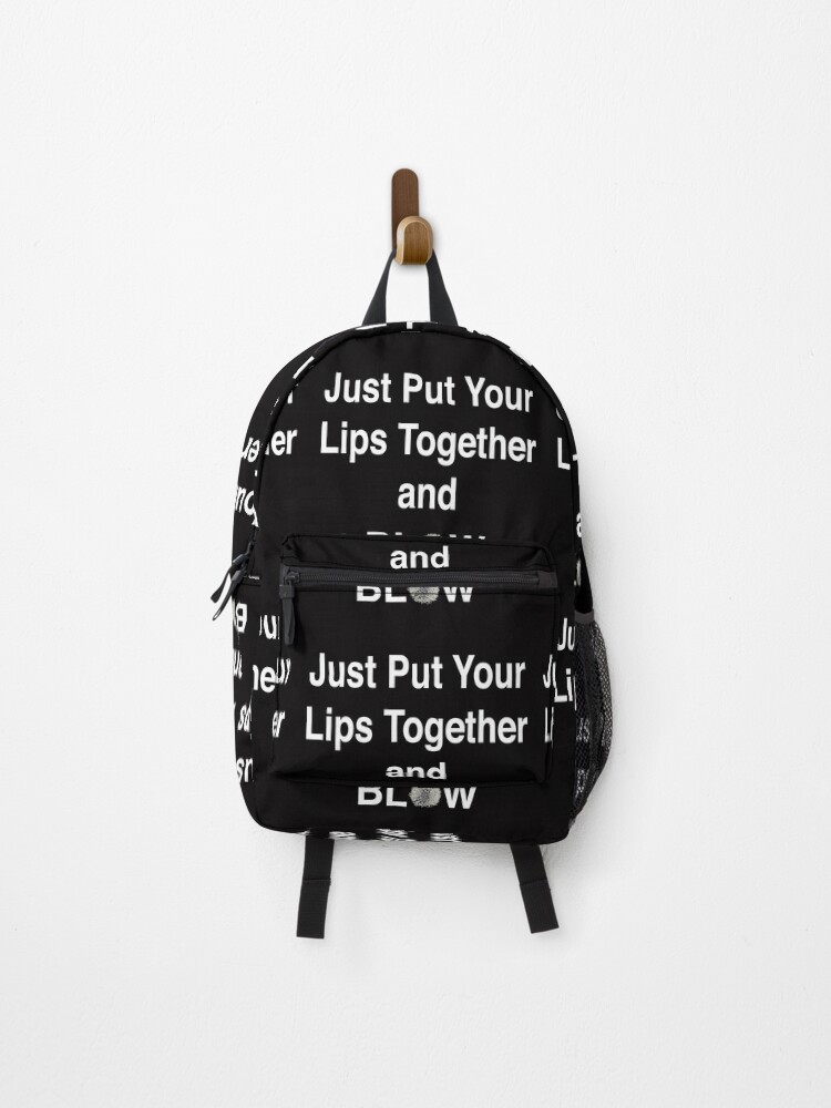 Thumbnail 1 of 3, Backpack, Just Put Your Lips Together and BLOW - with Dandelion designed and sold by Warren Paul Harris.
