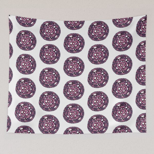 Item preview, Abstract Organic Ball - Purple / Pink designed and sold by DeltaInitiative.