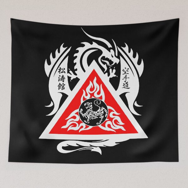 Item preview, Shotokan Karate Dragon Wings - Martial Arts Design designed and sold by Zanshin-Art.