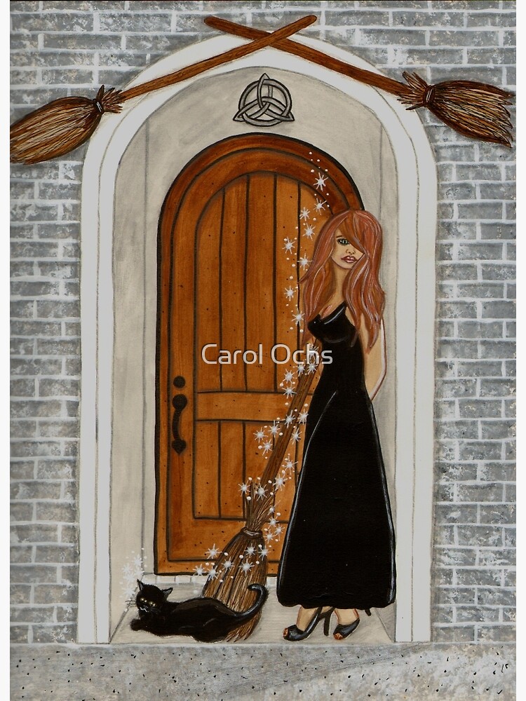 Thumbnail 3 of 3, Canvas Print, Out Of The Broom Closet designed and sold by CarolOchs.