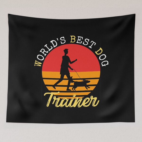 Item preview, World's Best Dog Trainer designed and sold by Vibing-Right.