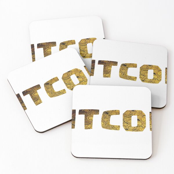 Item preview, Bitcoin text sticker &  T -Shirt designed and sold by Cloud7Stickers ..