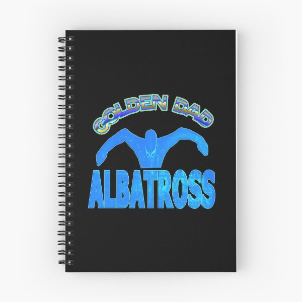 Item preview, GOLDEN DAD ALBATROSS - FUNNY DAD BUTTERFLY SWIMMER  designed and sold by Ralek.