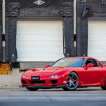 Artwork thumbnail, Mazda RX7 by timscribbles