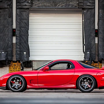 Artwork thumbnail, Mazda RX7 by timscribbles