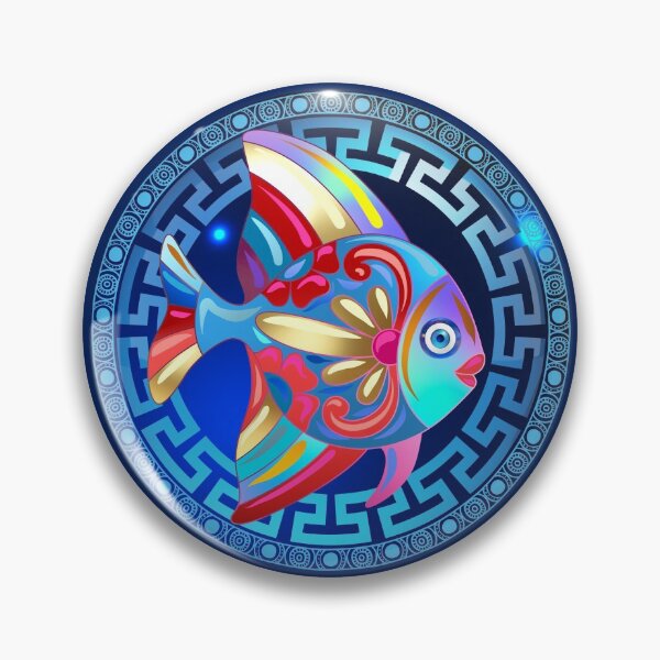 Item preview, Mati Evil Eye Fish Psari Yanni Collection designed and sold by Yiorgos Designs.