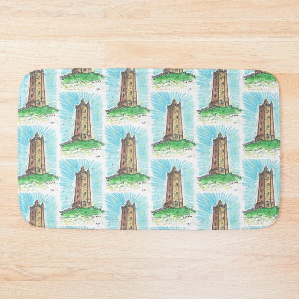 Item preview, Scrabo Tower Newtownards oil pastel drawing designed and sold by DebTheZeb.