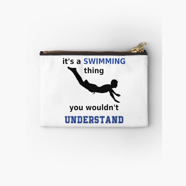 Item preview, its a swimming thing you wouldnt understand for swimmers, swimming lovers black  designed and sold by mikrocosmox.