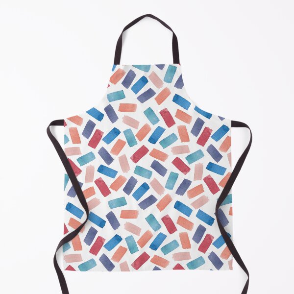 Artikelvorschau, Watercolour Confetti | Coral and Blue entworfen und verkauft von RebeccaFlaherty.