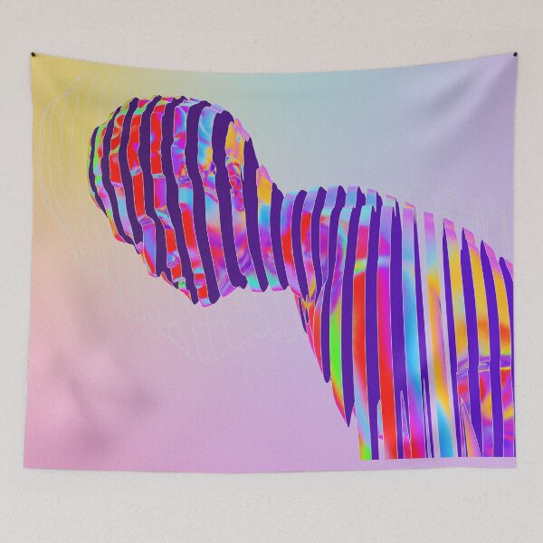 Item preview, DISCOBOLUS  psychedelic gradients  COLORS  designed and sold by MiVa Tank.
