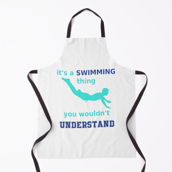 Item preview, its a swimming thing you wouldnt understand for swimmers, swimming lovers blue designed and sold by mikrocosmox.