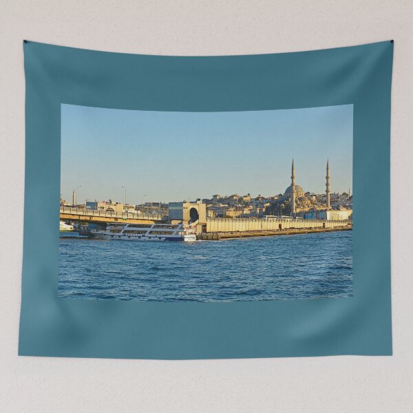 Item preview, Galata Bridge in Late Afternoon Sun  designed and sold by jojobob.