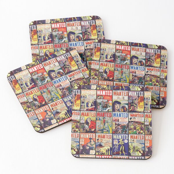 Item preview, Wanted Comic Covers | Vintage comic designed and sold by Petra Becker.