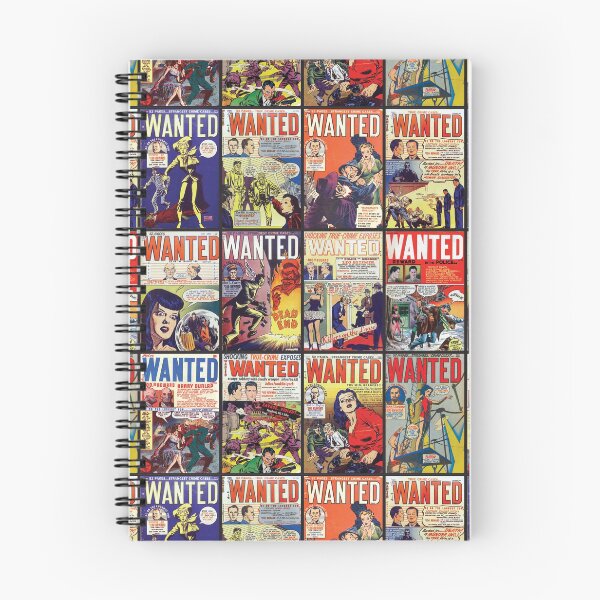 Item preview, Wanted Comic Covers | Vintage comic designed and sold by Petra Becker.