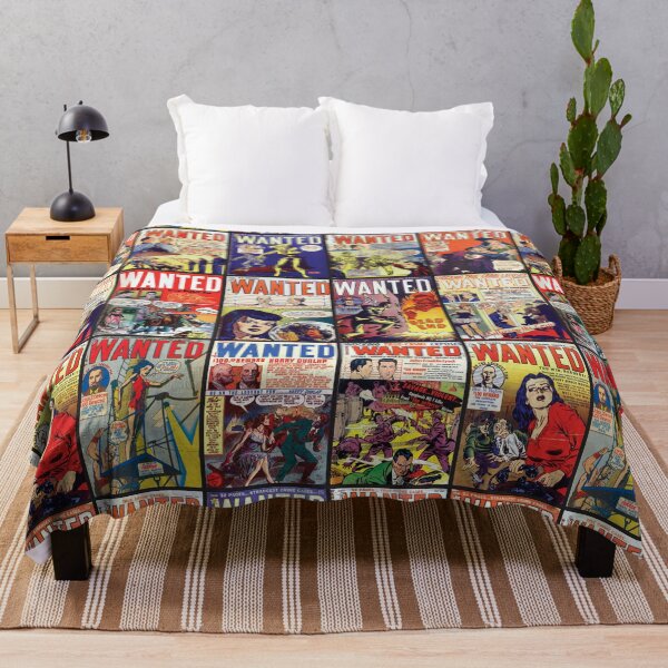 Item preview, Wanted Comic Covers | Vintage comic designed and sold by Petra Becker.