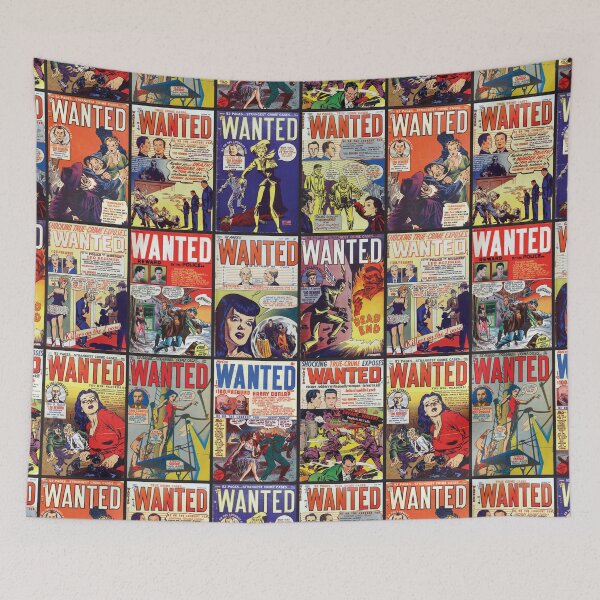 Item preview, Wanted Comic Covers | Vintage comic designed and sold by Petra Becker.