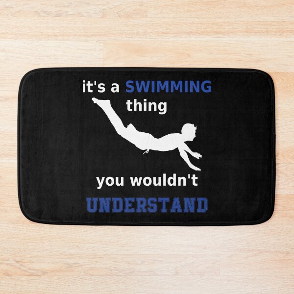 Item preview, its a swimming thing you wouldnt understand for swimmers, swimming lovers white designed and sold by mikrocosmox.