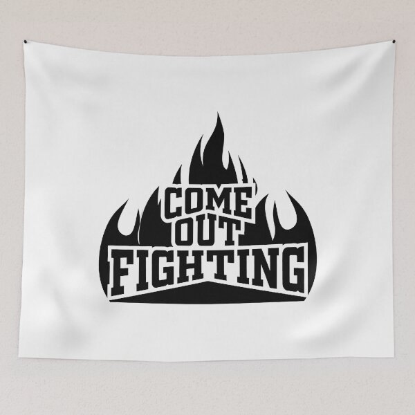 Item preview, Come Out Fighting designed and sold by WolfSpiritCo.