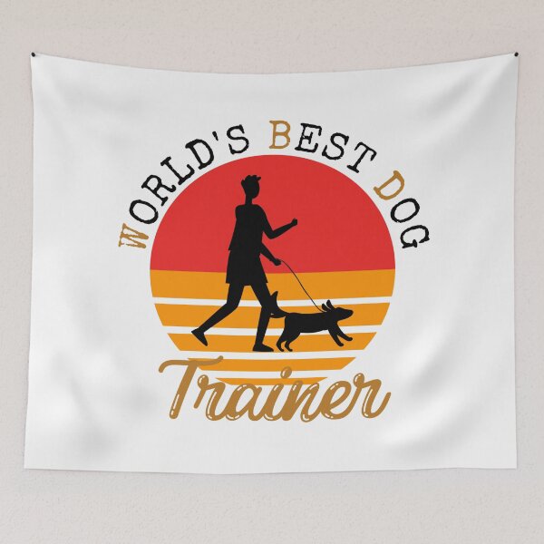 Item preview, World's Best Dog Trainer designed and sold by Vibing-Right.
