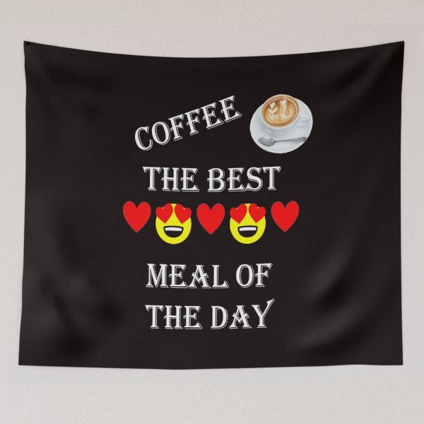 Item preview, Coffee the best meal of the day designed and sold by LiveToLearn.