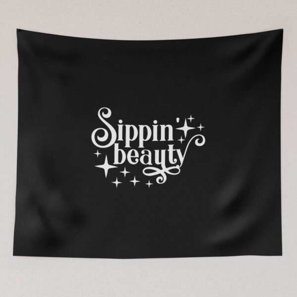 Item preview, Sippin Beauty Wine Lover designed and sold by MinimalSketches.
