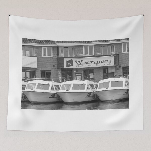 Item preview, Boats on the River Bure, Wroxham designed and sold by yackers1.
